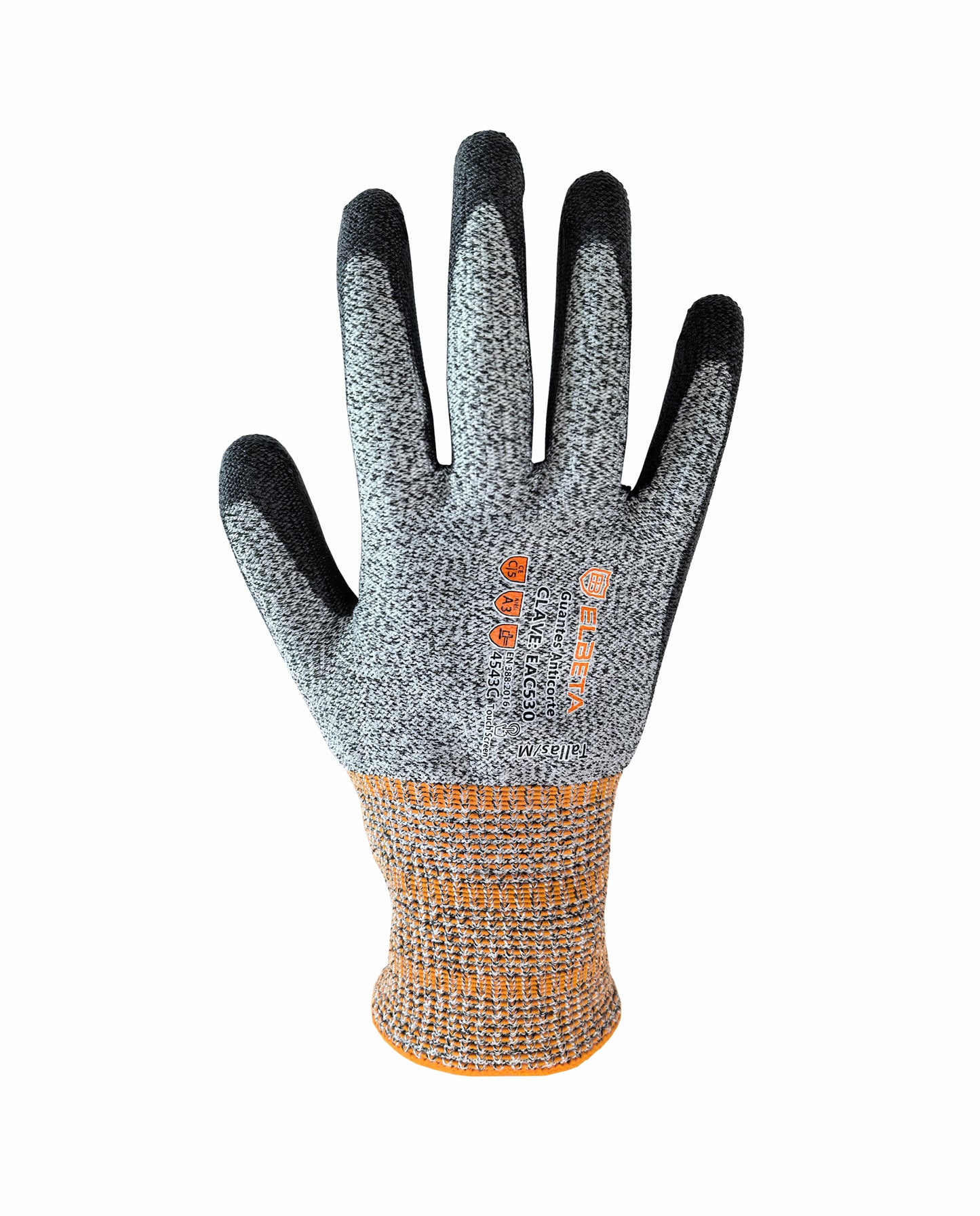 EAC530 Guantes Anticorte A3 - Guantes de Seguridad de Precisión Ultra-Delgados con Agarre Superior