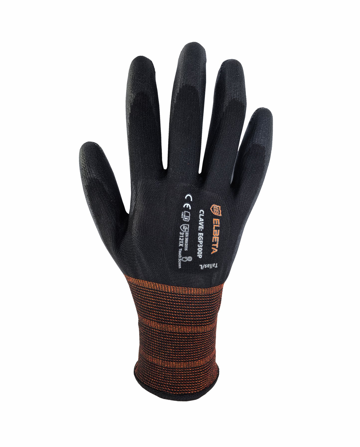 EGP300P Guantes de Trabajo de Poliéster con Recubrimiento de PU - Durabilidad Mejorada para Uso General