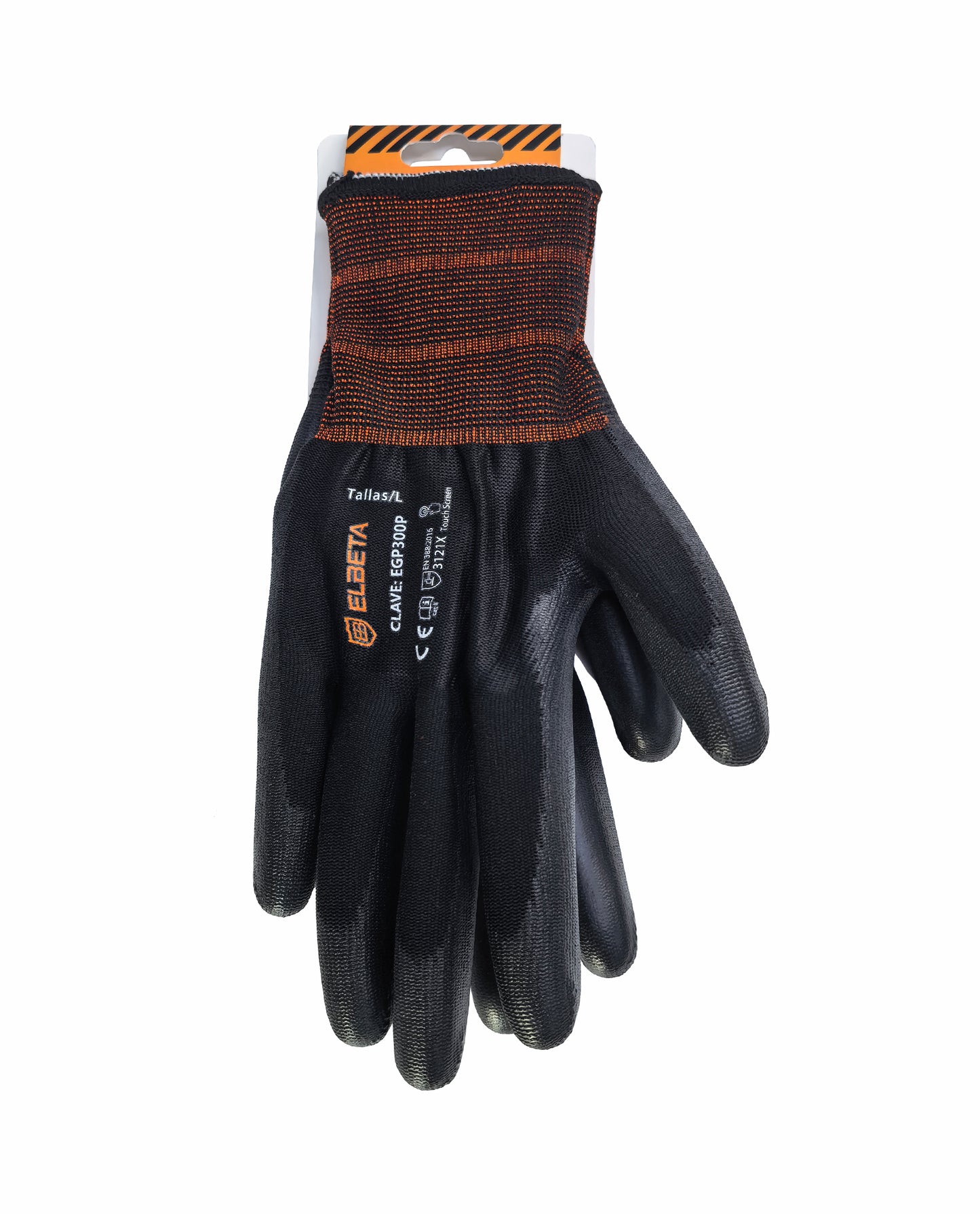 EGP300P Guantes de Trabajo de Poliéster con Recubrimiento de PU - Durabilidad Mejorada para Uso General