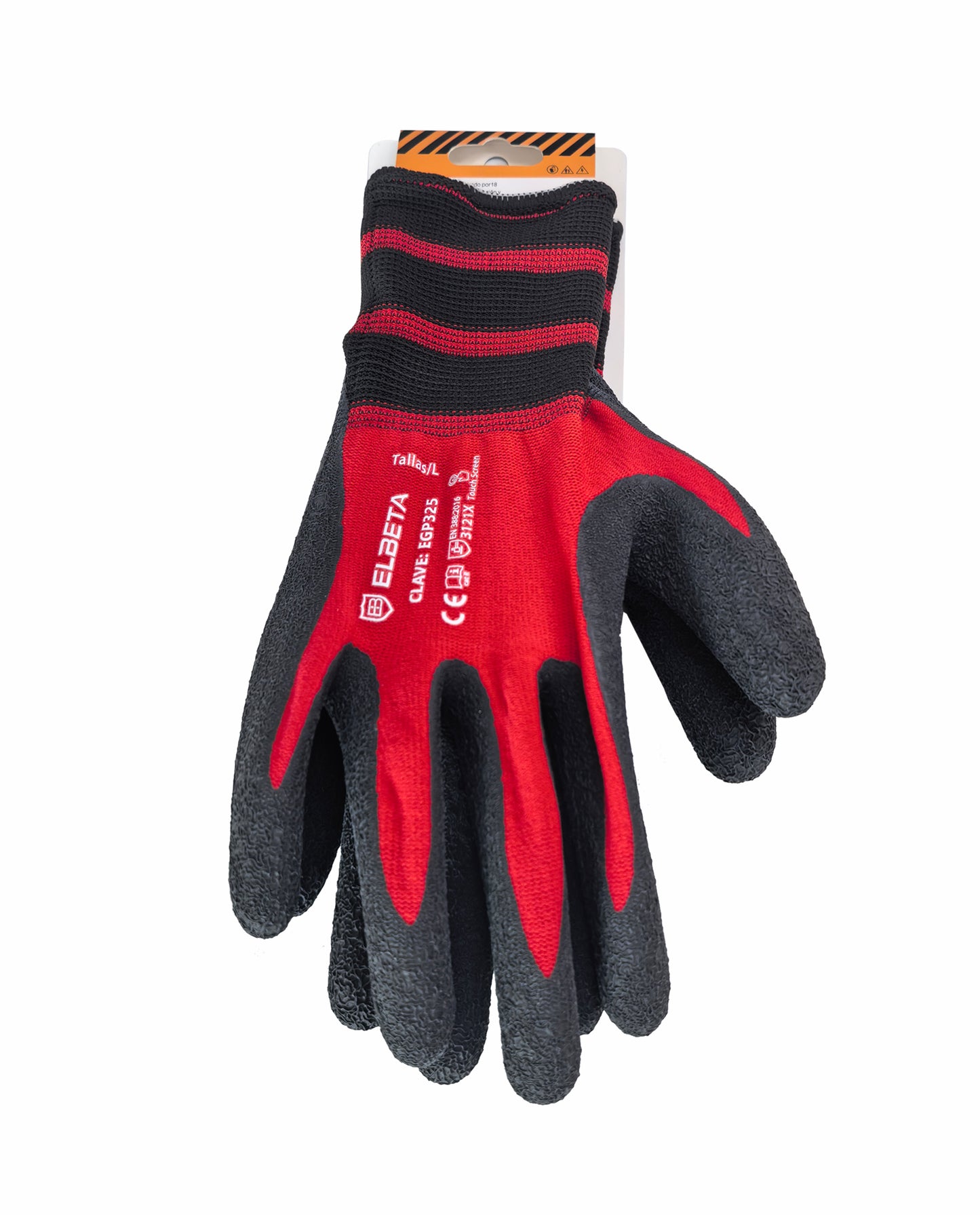 EGP325 Guantes de Trabajo de Nylon con Recubrimiento de Látex - Agarre Ligero para Trabajo Húmedo y General