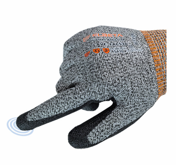 EAC530 Guantes Anticorte A3 - Guantes de Seguridad de Precisión Ultra-Delgados con Agarre Superior